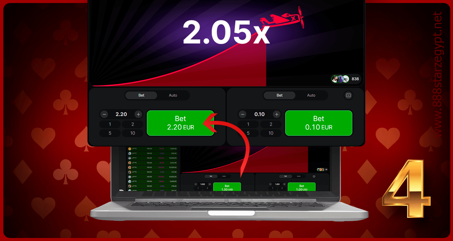 ضع رهانًا في 888starz Aviator